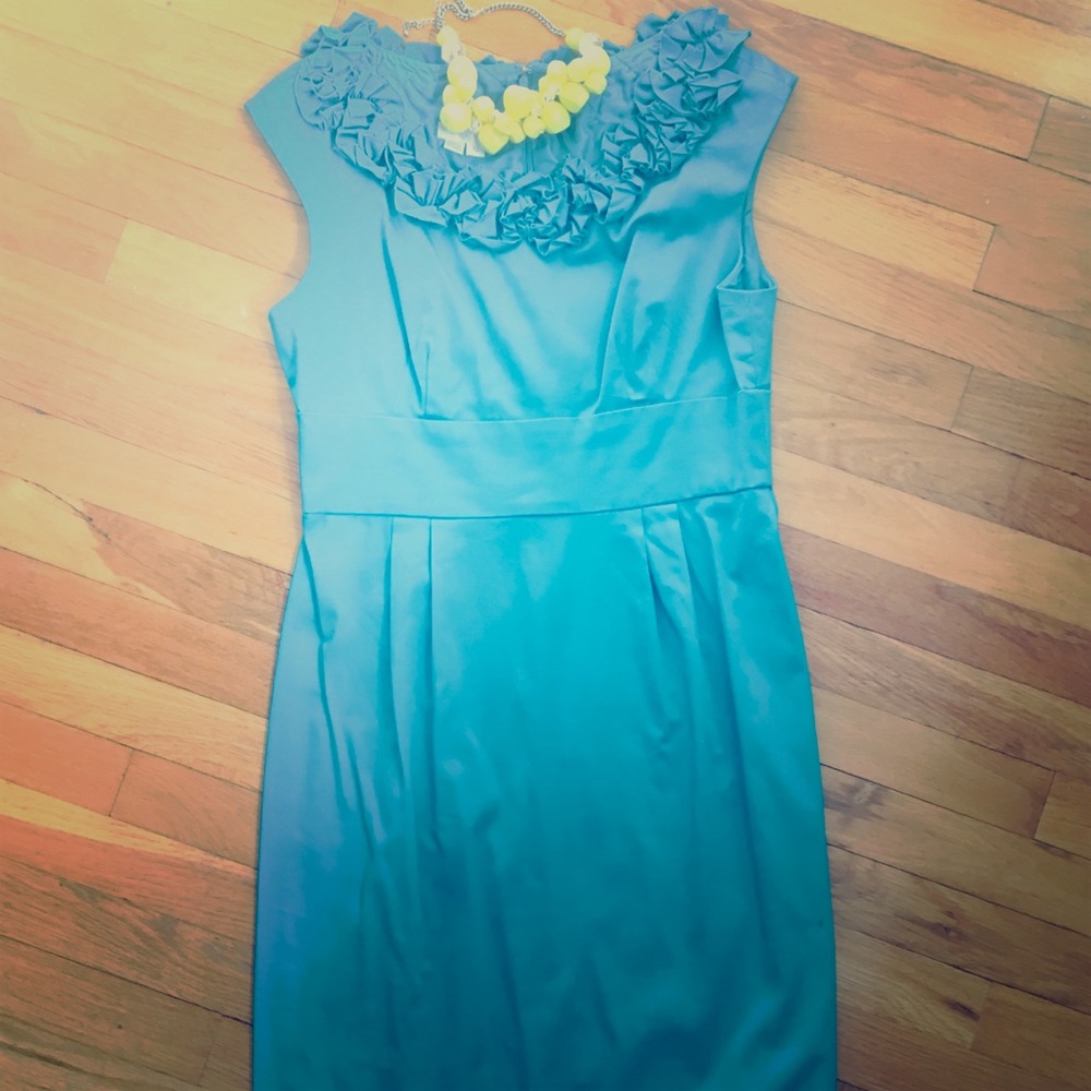 London Times Turquoise Dress